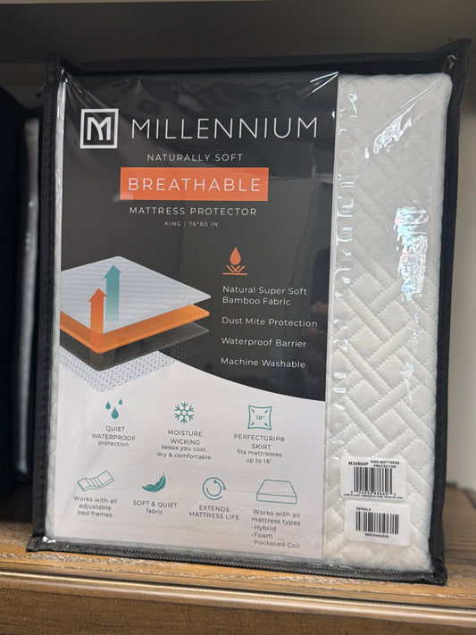 Millennium Moisture Wicking Cooling Mattress Protector