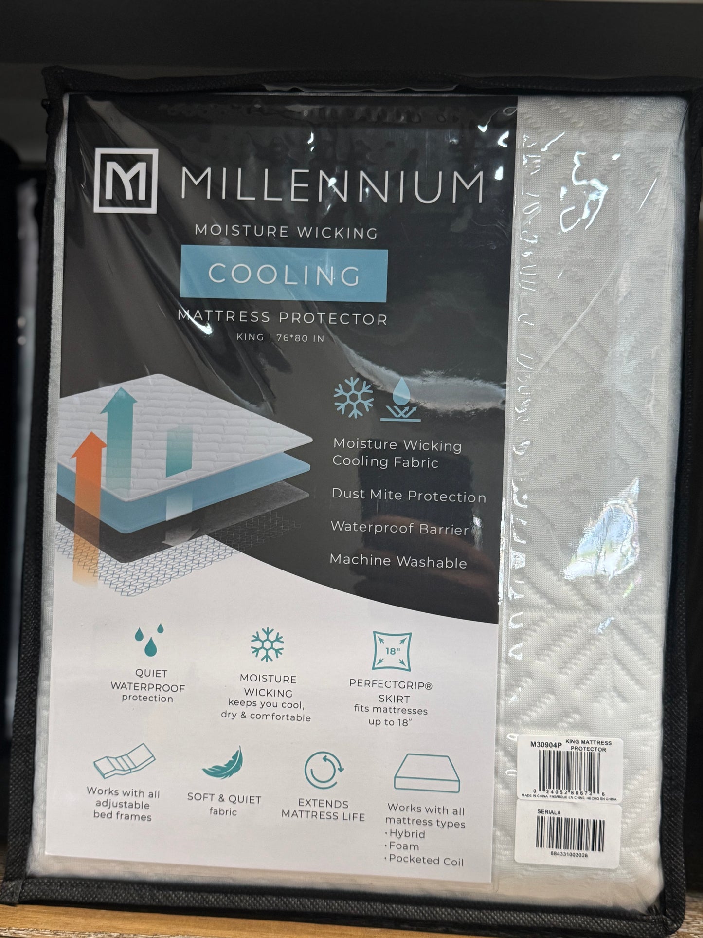 Millennium Naturally Soft Breathable Mattress Protector