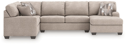 Newellen 3-Piece Sectional with Chaise