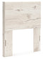 Lawroy Twin Panel Headboard with Mirrored Dresser