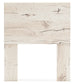 Lawroy Twin Panel Headboard with Mirrored Dresser and Nightstand