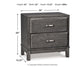 Caitbrook  Storage Bed With 8 Storage Drawers With Mirrored Dresser, Chest And Nightstand