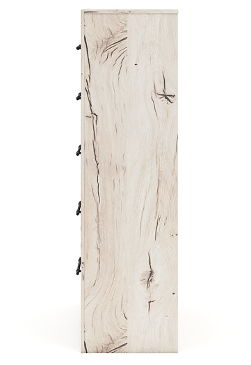 Lawroy Queen Panel Headboard with Mirrored Dresser and Chest