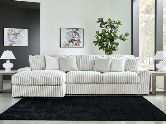 Stupendous 2-Piece Sectional with Chaise